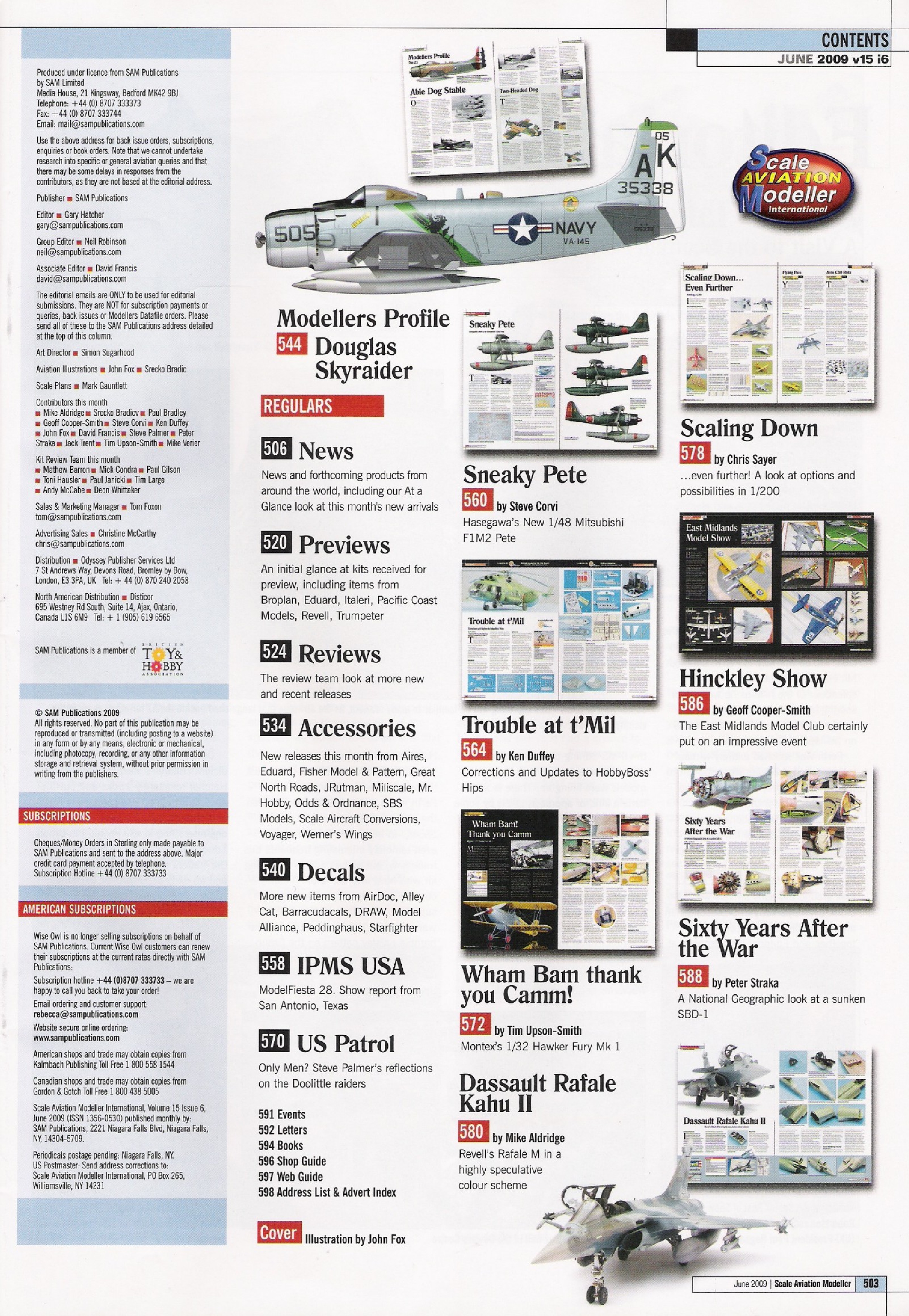 Scale Aviation Modeller International 2009-06